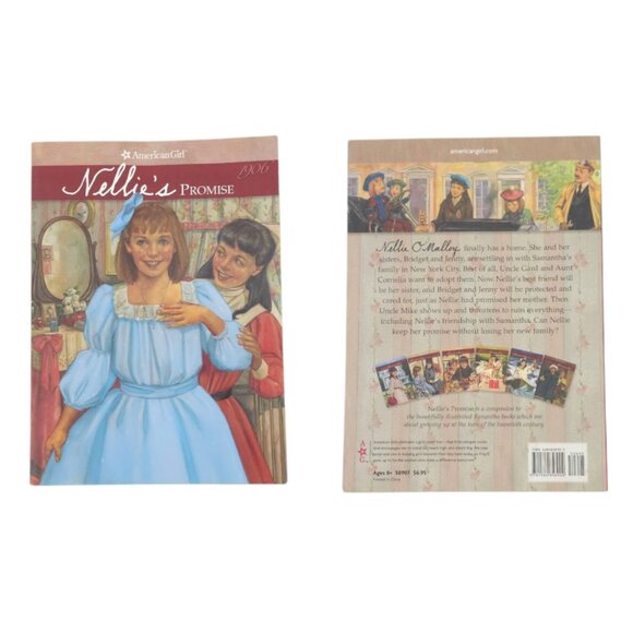 American Girl Very Funny Elizabeth Nellies Promise Paperback Book Lot Of 2 - Picture 4 of 6